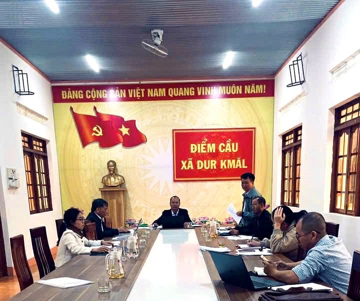 Xã Dur Kmăl tổ chức Hội nghị thống nhất cơ cấu, thành phần và phân bổ số lượng người được giới thiệu ứng cử đại biểu HĐND xã nhiệm kỳ 2026 - 2031